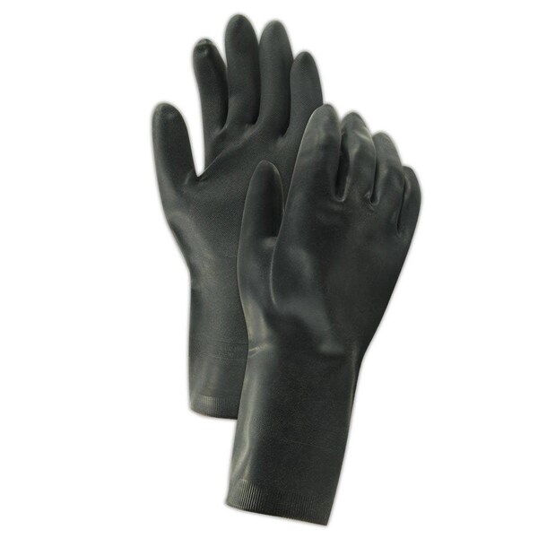 Mapa Chemical Resistant Gloves, Black, XL, 12 PK 401449 - main